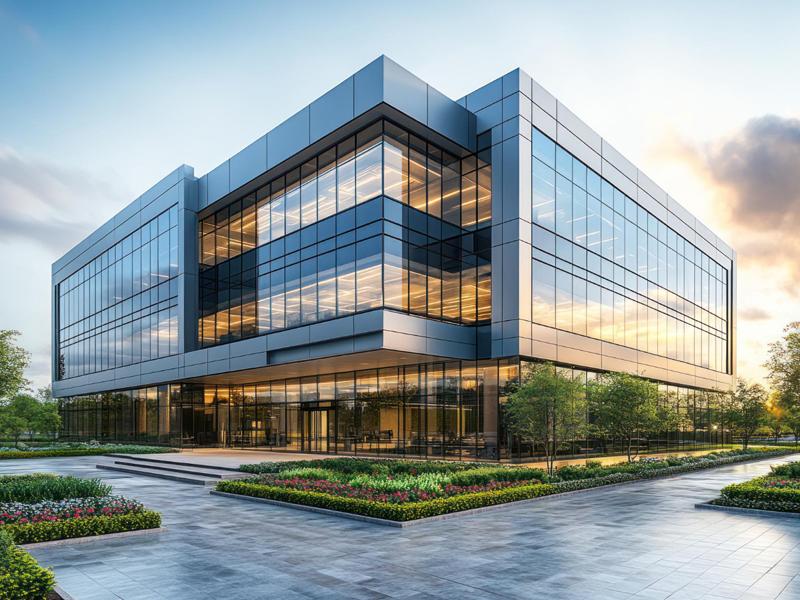 Commercial building construction by Malka Builders